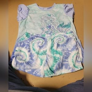 Mermaid PJs NWT Girls‎ Size XL 14-16 or L 10-12 Pajamas 2 pc